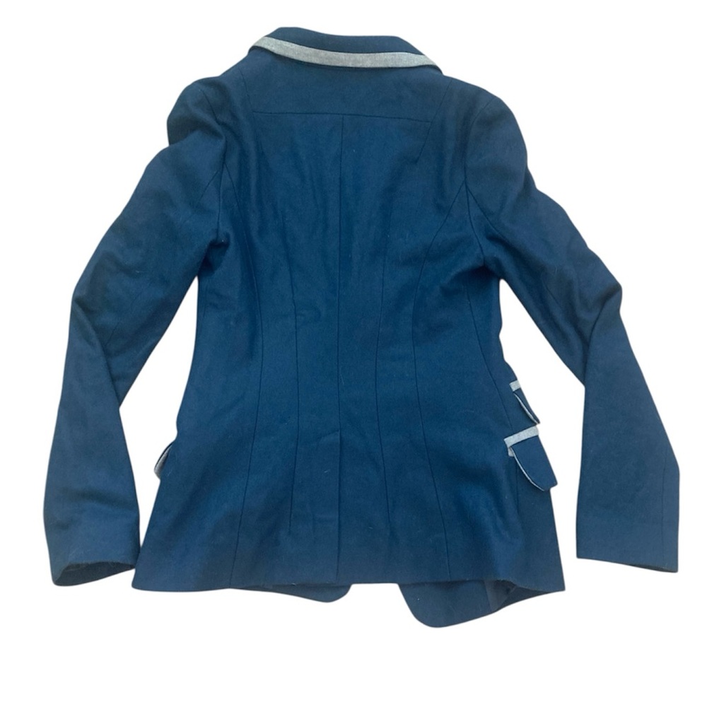 3.1 Phillip Lim Tailored Wool Blazer with Contrast Detail - Picture 2 of 7